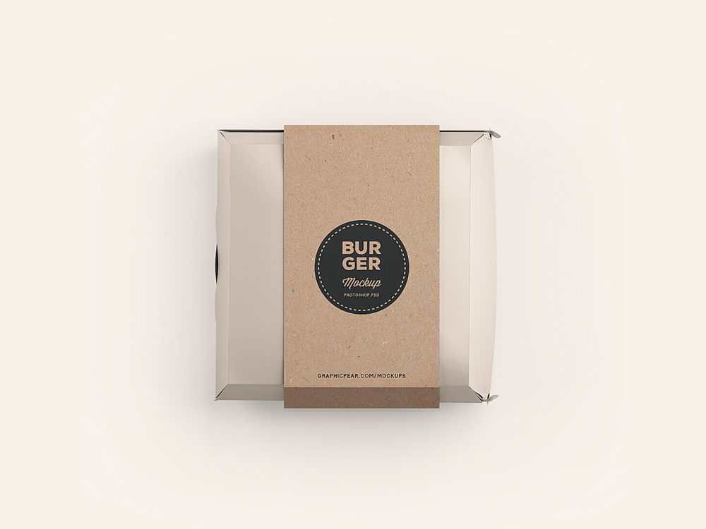 This mockup includes a paper cup and burger packaging (box and paper wrap). 60 Best Burger Box Mockup Templates Free Premium