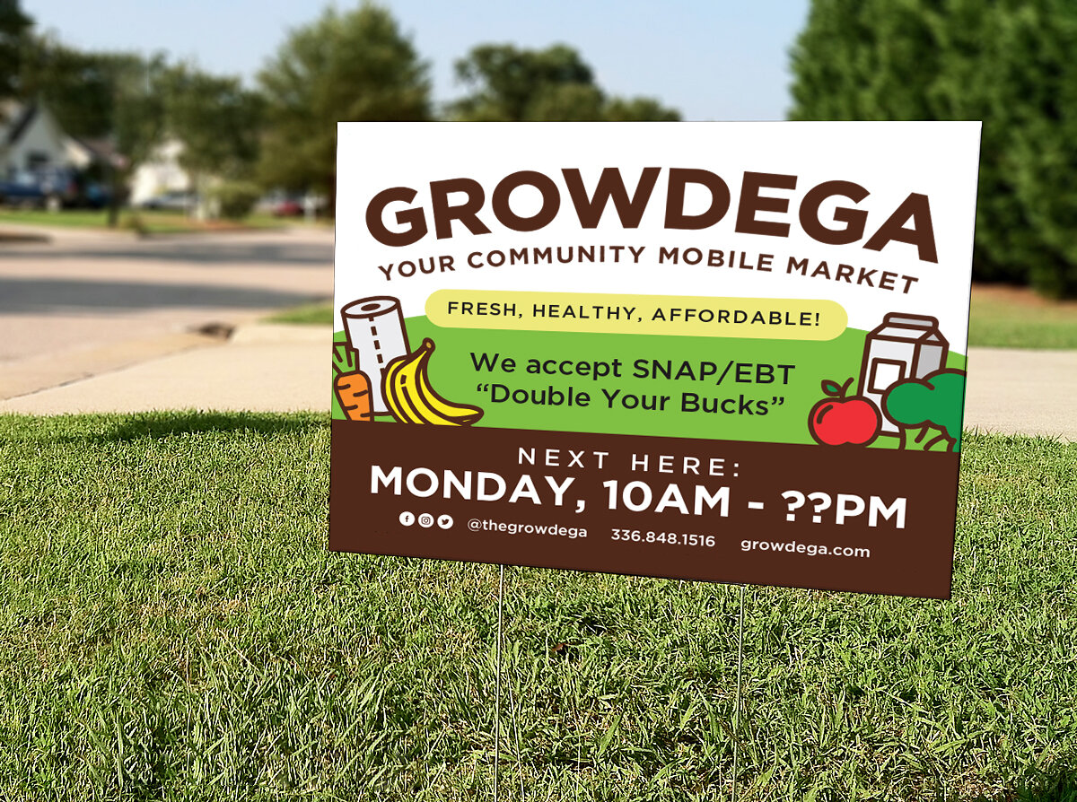 JPG Yard sign mockup free download. Mara Wedekind