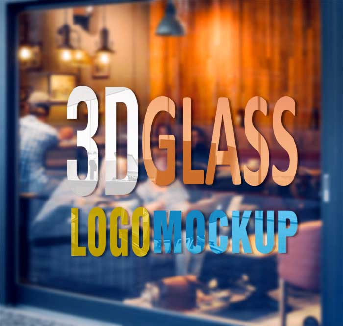 Apr 28, 2021 · this free mockup allows you to showcase your logo designs as a wall mounted sign with a realistic 3d effect. 3d Glass Wall Logo Mockup Free Download