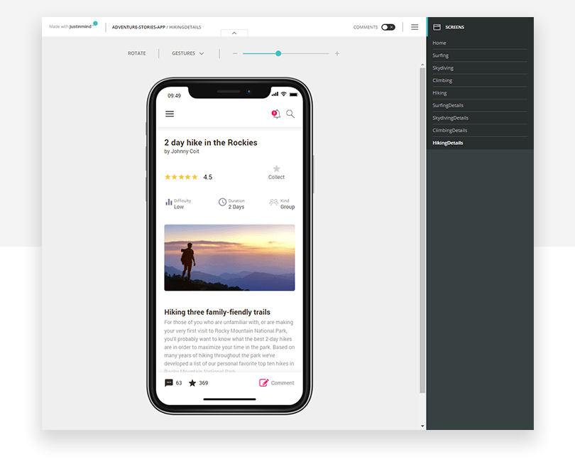 Designing a mobile app mockup is the best way to visualize how your app prototype will look and feel when complete. A Complete Guide To Designing Mobile App And Website Mockups By Justinmind Ux Planet