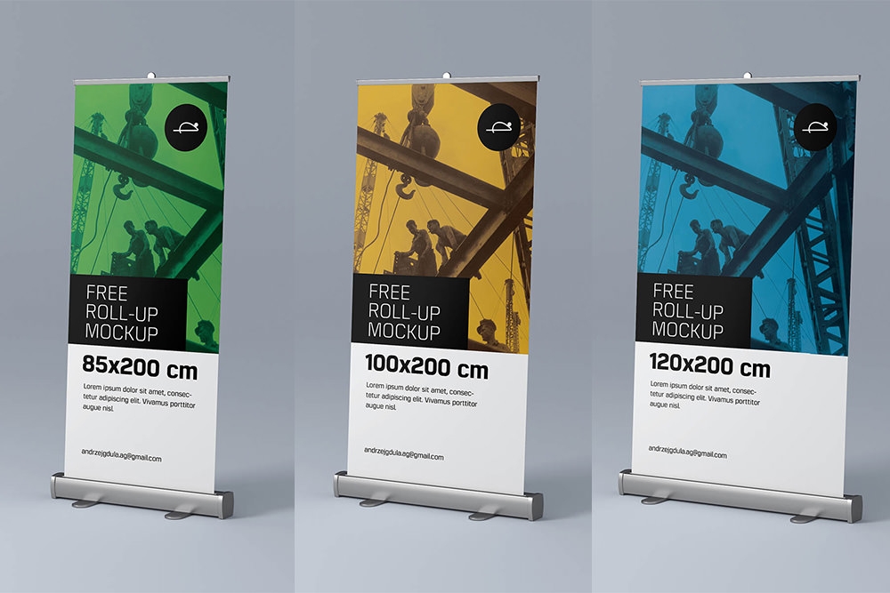 33+ Download Free Standee Mockup&nbsp;Psd