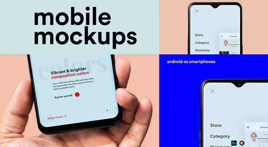 48+ Download Phone Mockup Free&nbsp;Psd