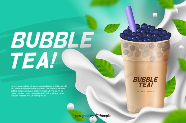 50+ Download Free Bubble Tea Mockup Psd