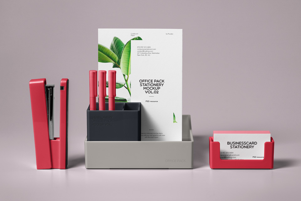 26+ Download Office Stationery Mockup Free&nbsp;Psd