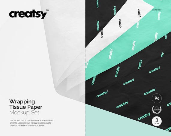 11+ Download Free Wrapping Tissue Paper Mockup&nbsp;Psd